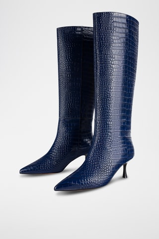 Leren Laarzen Sotm - Donkerblauw