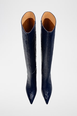 Leren Laarzen Sotm - Donkerblauw