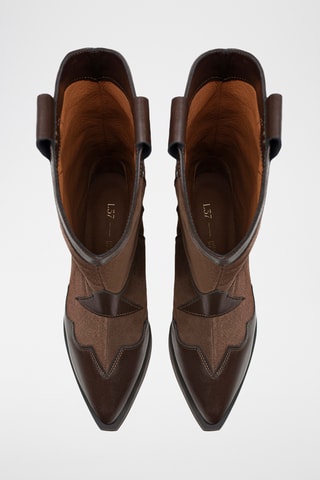 Leren Laarzen Sfos2 - Bruin