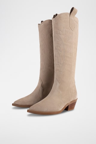 Nubuck Laarzen Lgl - Beige