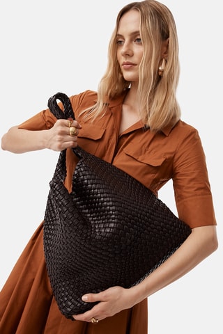 Handtas Kansas - Donkerbruin