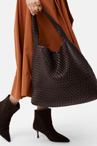 Handtas Kansas - Donkerbruin