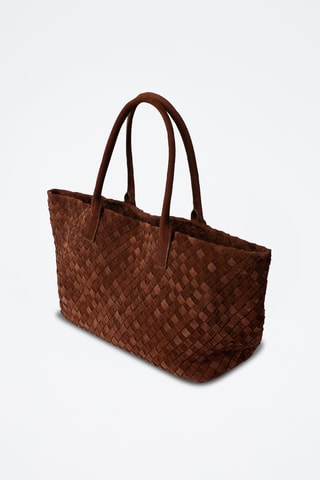 Leren Shopper Ldv - Bruin