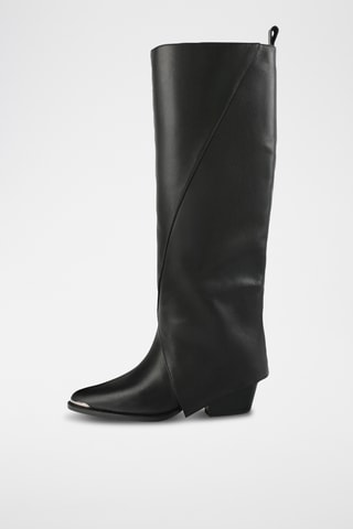 Botas em couro Tmir - Preto
