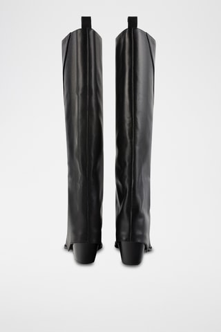 Botas em couro Tmir - Preto