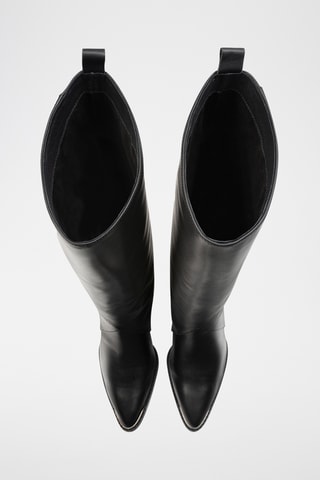 Botas em couro Tmir - Preto