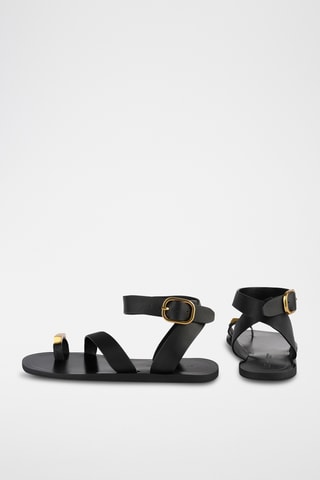 Leren Sandalen Ocod - Zwart