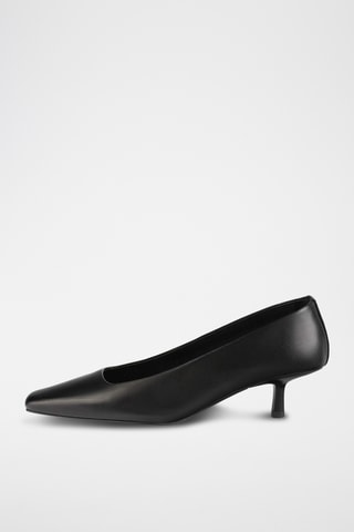 Leren Pumps Twistep - Zwart