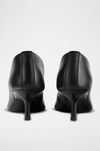 Leren Pumps Twistep - Zwart