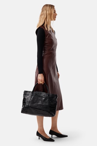 Leren Pumps Twistep - Zwart