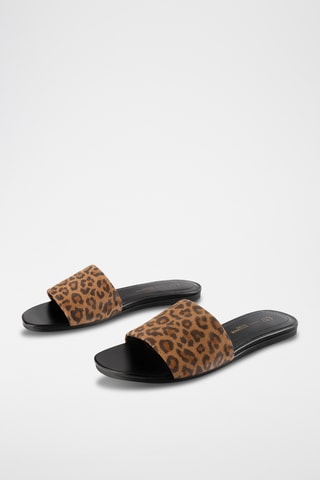 Nubuck Muiltjes Borneo - Zwart