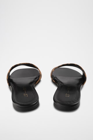 Nubuck Muiltjes Borneo - Zwart