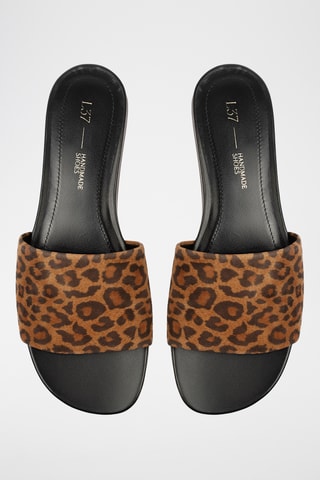 Nubuck Muiltjes Borneo - Zwart