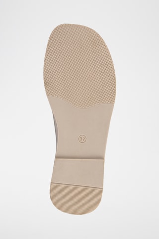 Leren Muiltjes Vic - Beige