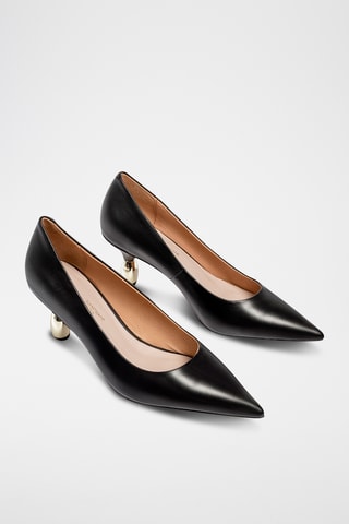 Leren Pumps Itjob - Zwart