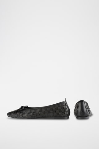 Sabrinas em couro Uita - Preto