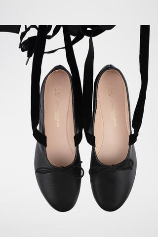 Sabrinas em couro Tcbl - Preto