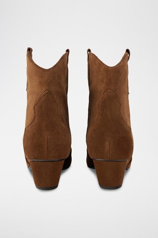 Nubuck Enkellaarzen Spath - Bruin