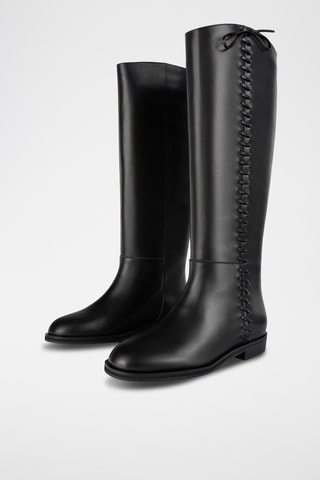 Leren Laarzen Ood - Zwart