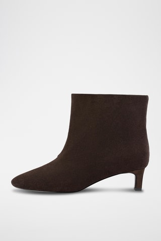 Leren Enkellaarzen Twigli - Bruin