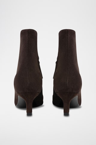 Leren Enkellaarzen Twigli - Bruin