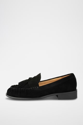 Mocassins de nobuck Hmcl - Preto