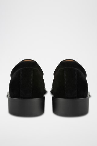 Mocassins de nobuck Hmcl - Preto