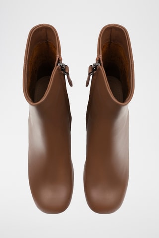 Leren Enkellaarzen Canro - Bruin