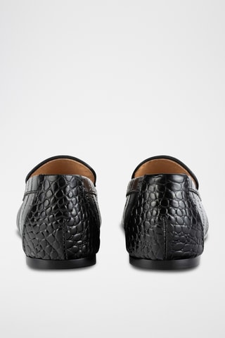 Mocassins em couro Cosw - Preto