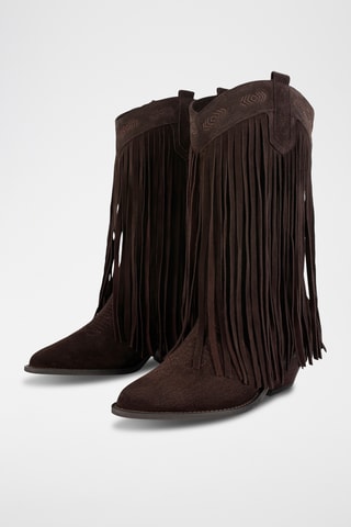 Nubuck Laarzen Atlw - Bruin