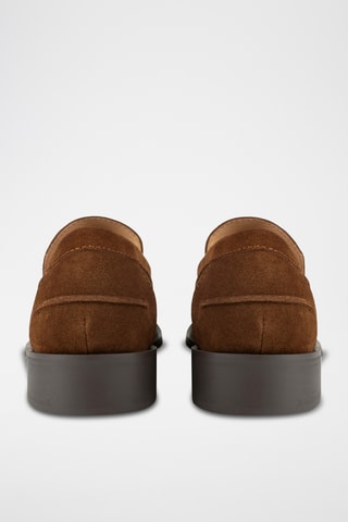 Mocassins em nobuck Gadv - Camel