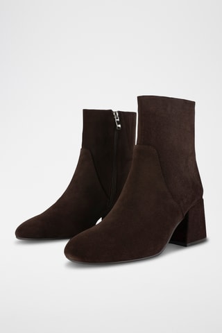 Nubuck Enkellaarzen Fillmu - Bruin