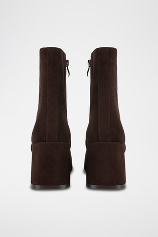 Nubuck Enkellaarzen Fillmu - Bruin