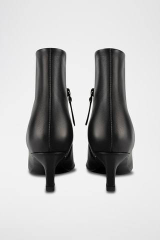 Leren Enkellaarzen Twigli - Zwart