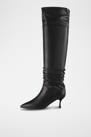 Leren Laarzen Ntwis - Zwart