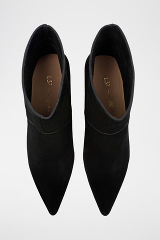 Leren Enkellaarzen Evhor - Zwart