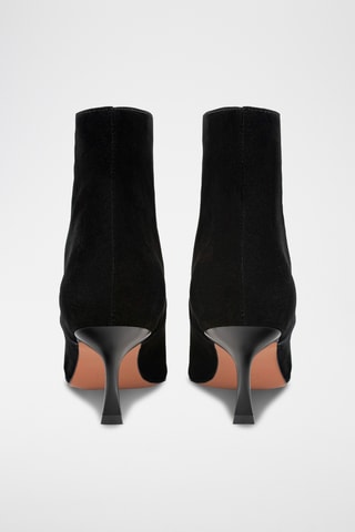 Nubuck Enkellaarzen Suplum - Zwart