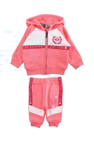 Sweater en Joggingbroek  - Wit en roze