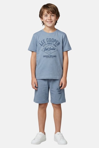 T-shirts e calções - Azul