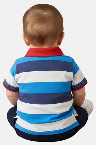 Polo en Short - Blauw