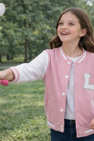 Baseball Jasje - Lee Cooper - Roze