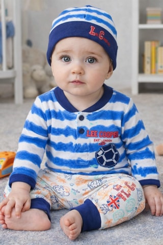 Conjunto 3 peças - Azul-marinho