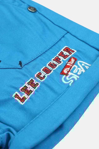 T-shirt en Short - Wit en blauw