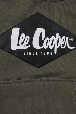 Sweat de capuz e calças de treino - Caqui