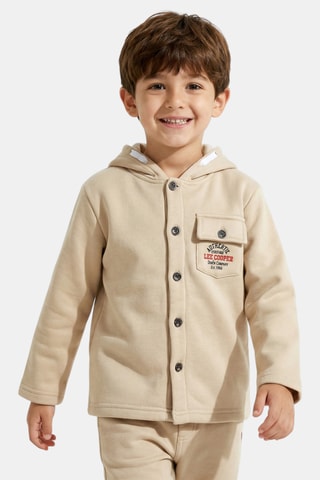 Jasje met Capuchon - Lee Cooper - Beige
