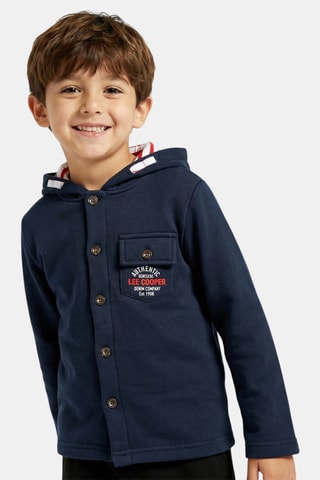 Jasje met Capuchon - Lee Cooper - Marineblauw