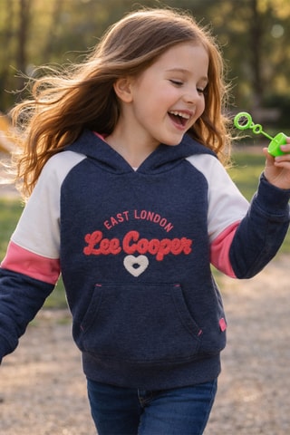 Sweater met Capuchon  - Marineblauw