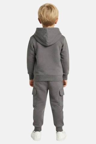 Sweater met Capuchon en Broek - Grijs