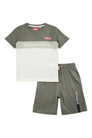 T-shirts e calções - Verde