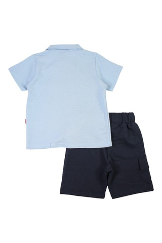 Overhemd en Short  - Blauw